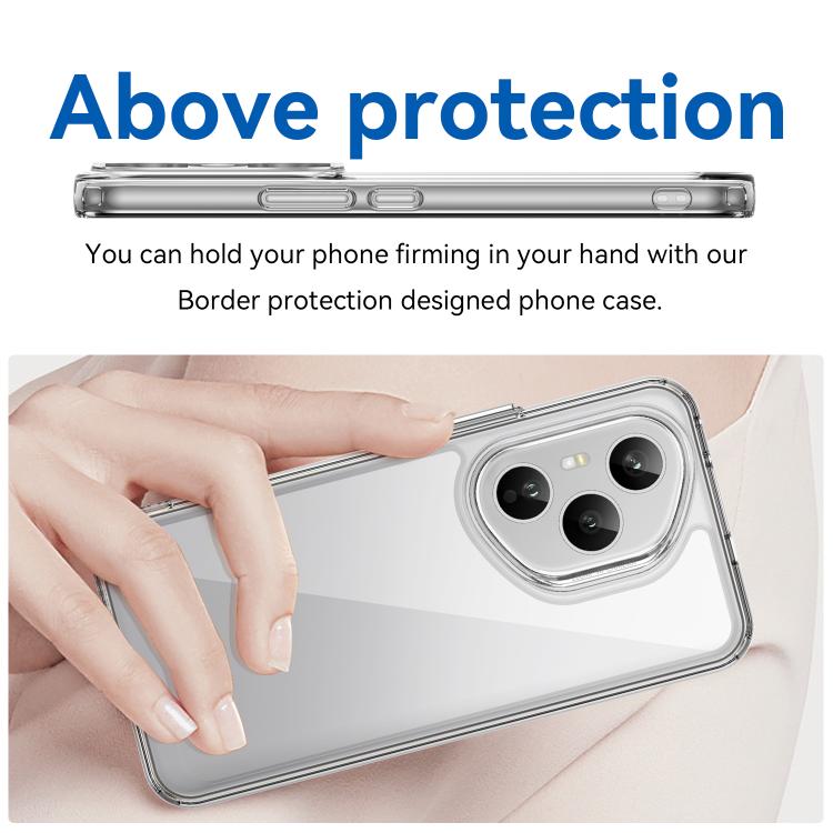 For Honor 400 Pro 5G Global 160.8mm Colorful Series Acrylic Hybrid TPU Phone Case