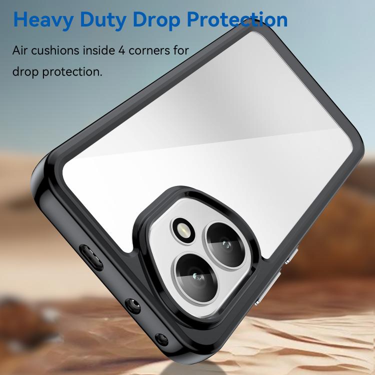 For Honor 400 Global 156.5mm Colorful Series Acrylic Hybrid TPU Phone Case