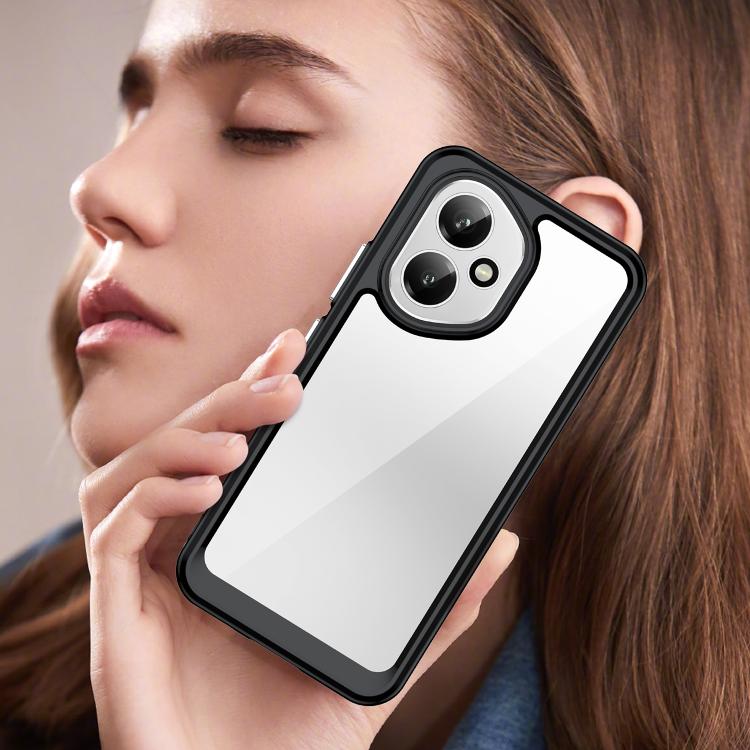 For Honor 400 Global 156.5mm Colorful Series Acrylic Hybrid TPU Phone Case