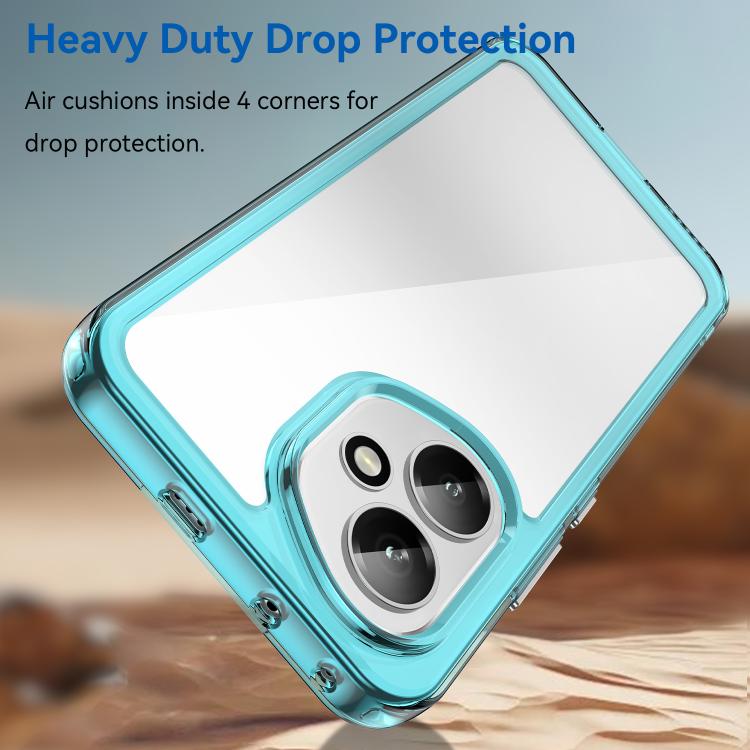 For Honor 400 Global 156.5mm Colorful Series Acrylic Hybrid TPU Phone Case