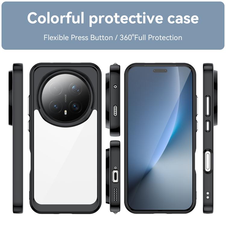 For Honor Magic8 Pro Colorful Series Acrylic Hybrid TPU Phone Case
