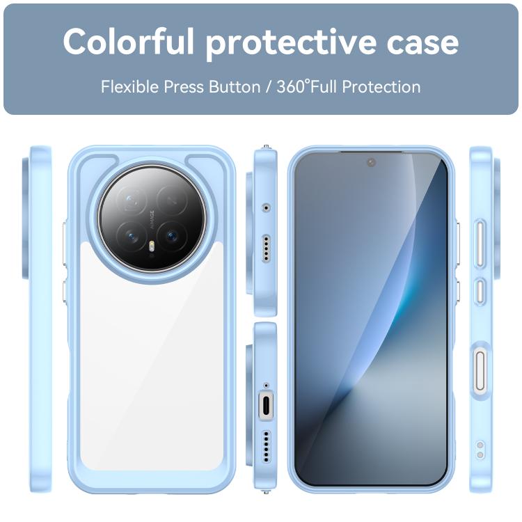 For Honor Magic8 Colorful Series Acrylic Hybrid TPU Phone Case