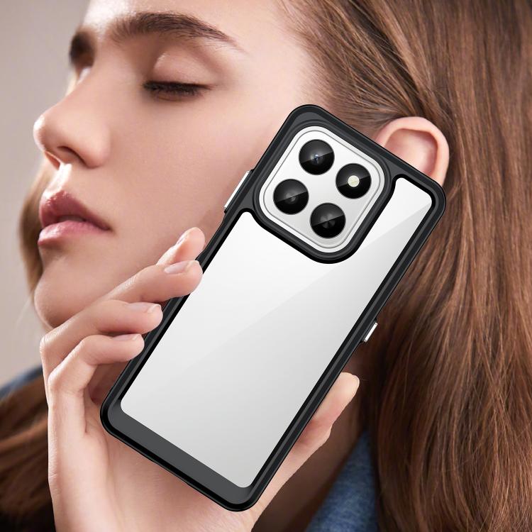 For Honor 400 Smart 5G Colorful Series Acrylic Hybrid TPU Phone Case