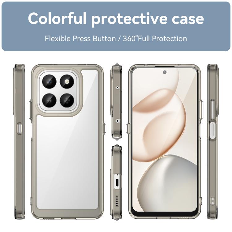 For Honor 400 Smart 5G Colorful Series Acrylic Hybrid TPU Phone Case