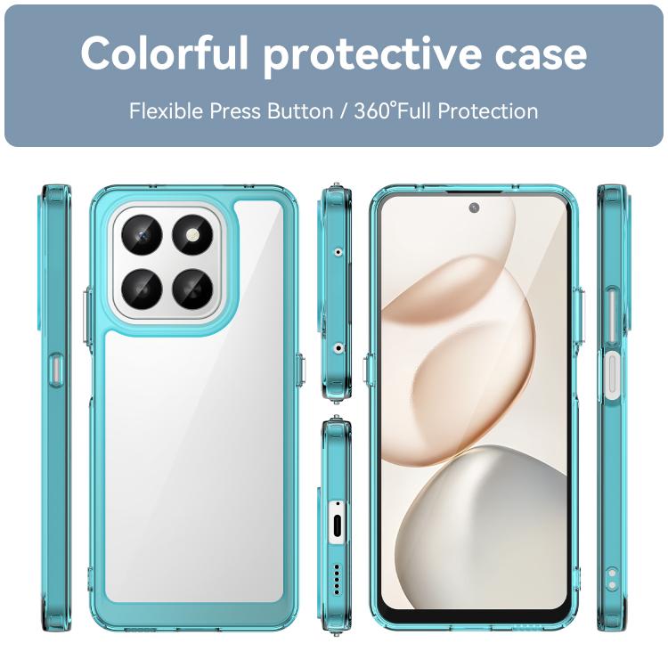 For Honor 400 Smart 5G Colorful Series Acrylic Hybrid TPU Phone Case