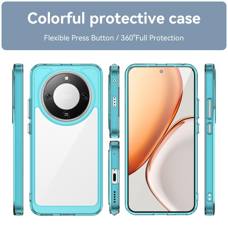 For Honor X9d 5G Colorful Series Acrylic Hybrid TPU Phone Case
