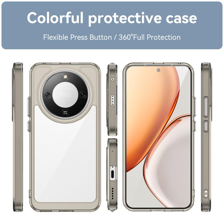 For Honor X70 5G Colorful Series Acrylic Hybrid TPU Phone Case