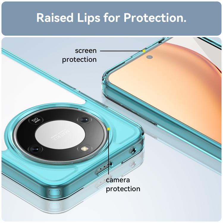For Honor X70 5G Colorful Series Acrylic Hybrid TPU Phone Case
