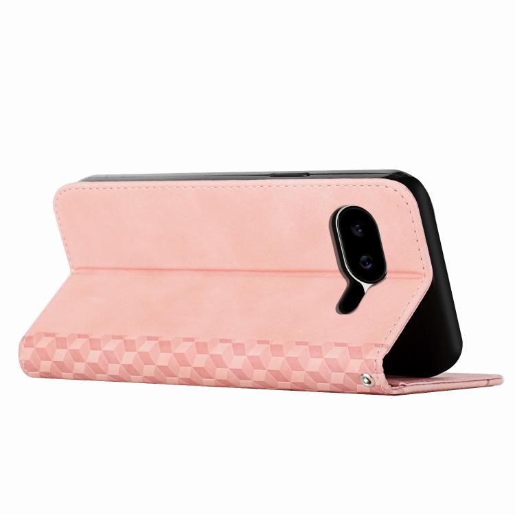 For Google Pixel 10a Diamond Splicing Skin Feel Magnetic Leather Phone Case