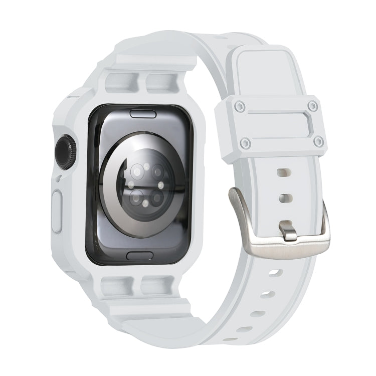 For Apple Watch Series 10 / 11 46mm Armor TPU Case Integrated Watch Band