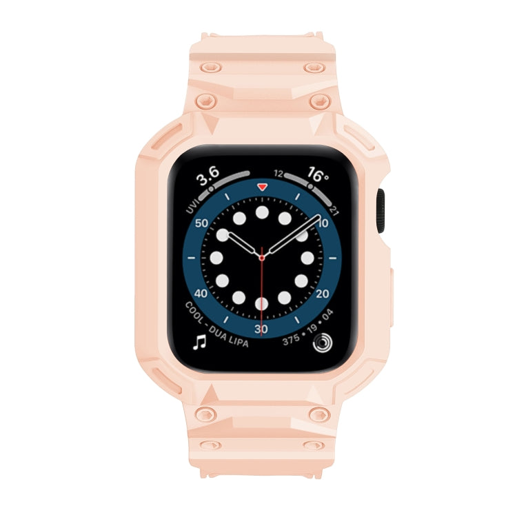 For Apple Watch Series 10 / 11 46mm Armor TPU Case Integrated Watch Band