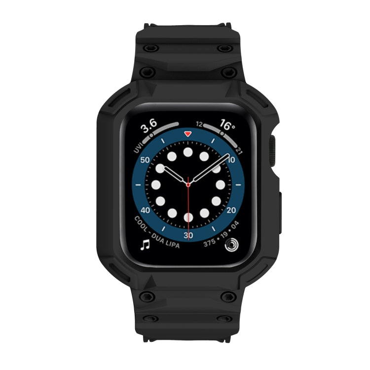 For Apple Watch Series 10 / 11 46mm Armor TPU Case Integrated Watch Band