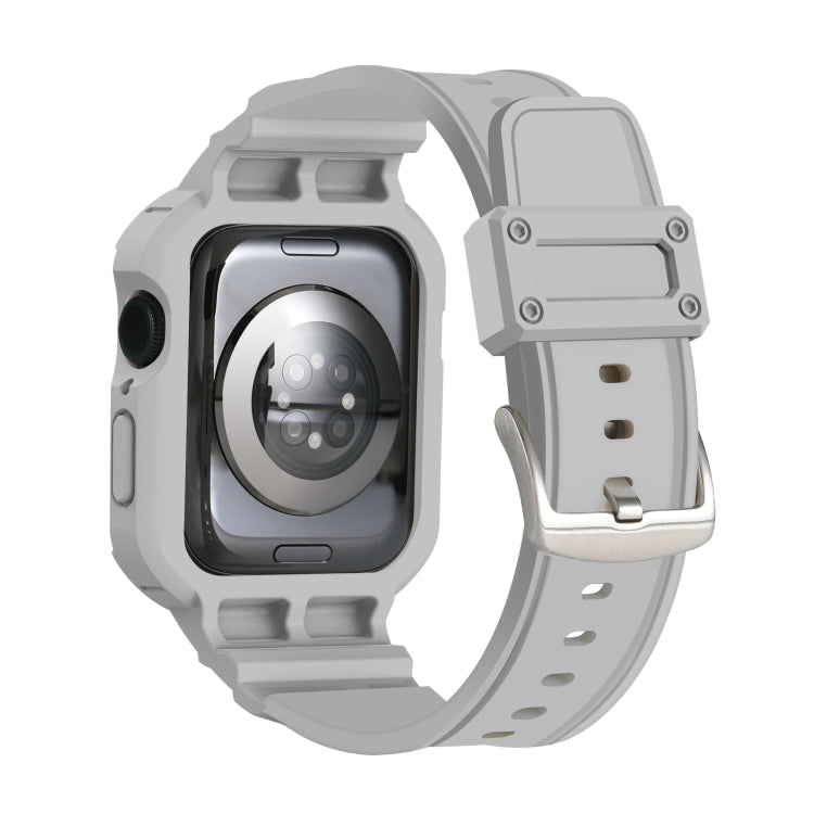 For Apple Watch Series 10 / 11 46mm Armor TPU Case Integrated Watch Band