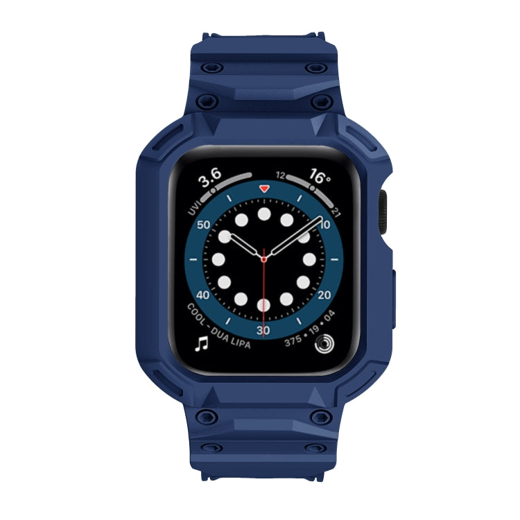 For Apple Watch Series 10 / 11 46mm Armor TPU Case Integrated Watch Band