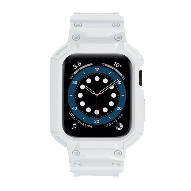 For Apple Watch Series 10 / 11 42mm Armor TPU Case Integrated Watch Band