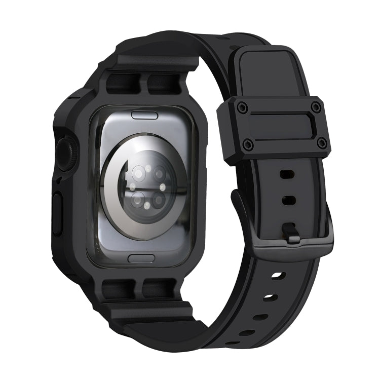 For Apple Watch Series 10 / 11 42mm Armor TPU Case Integrated Watch Band