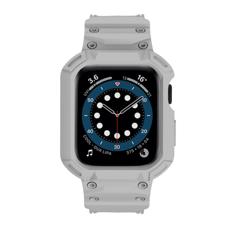 For Apple Watch Series 10 / 11 42mm Armor TPU Case Integrated Watch Band