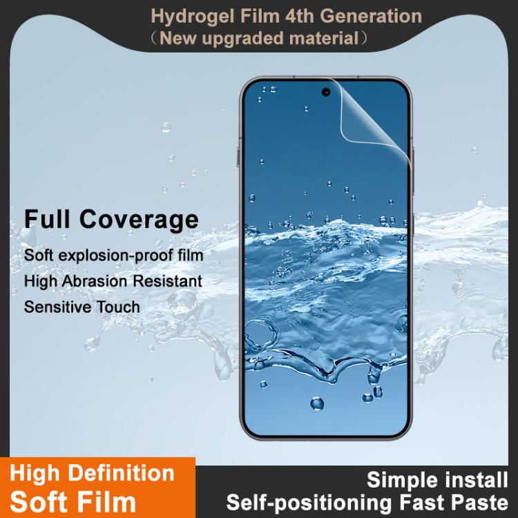 For OPPO Find X8s imak 4th Generation  Full Coverage Screen Hydrogel Film Protector