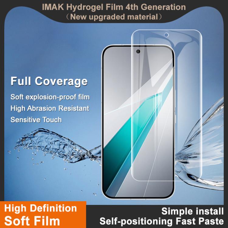 For OPPO K15 Pro 5G imak 4th Generation  Full Coverage Screen Hydrogel Film Protector