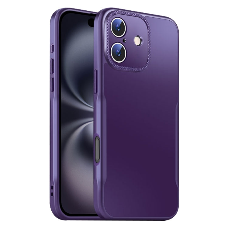 For iPhone 16 Plus Blade Slim AG Matte Shockproof Phone Case