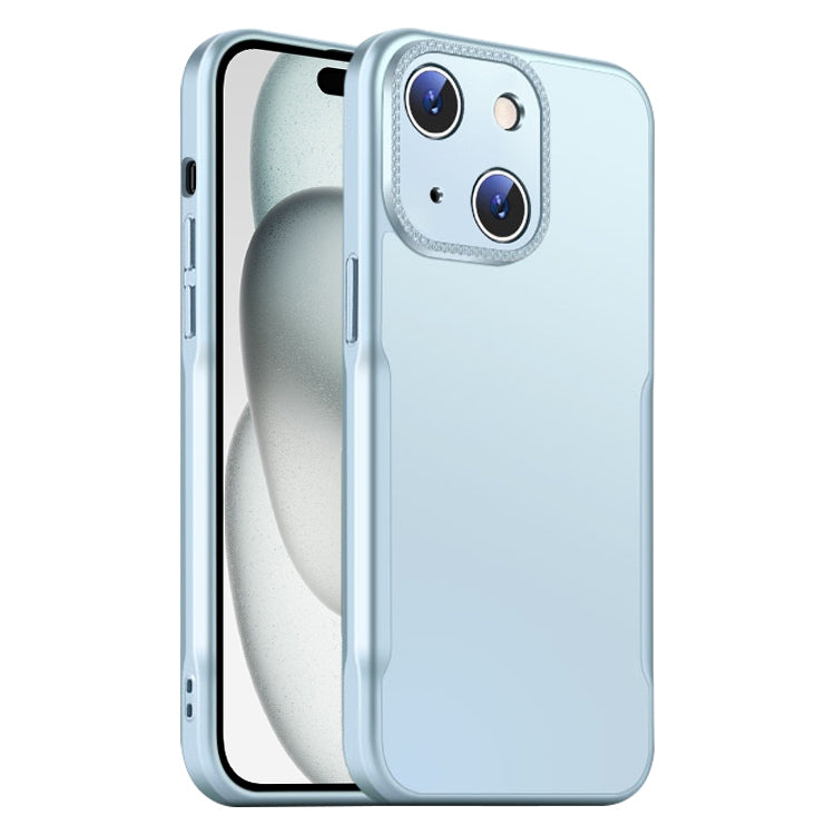 For iPhone 15 Blade Slim AG Matte Shockproof Phone Case