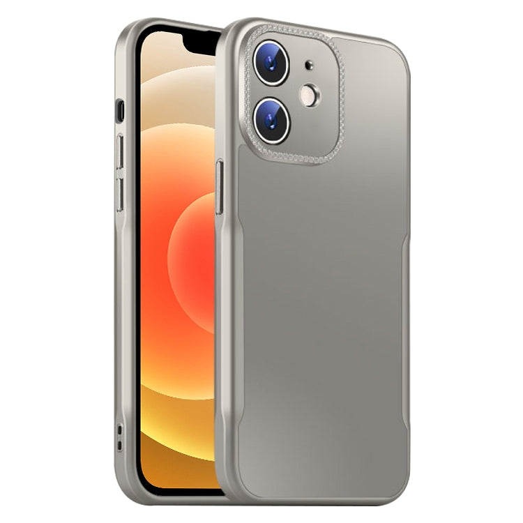 For iPhone 12 Blade Slim AG Matte Shockproof Phone Case