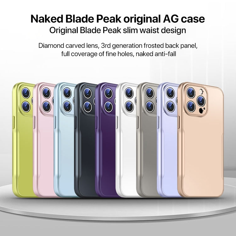 For iPhone 16 Plus Blade Slim AG Matte Shockproof Phone Case