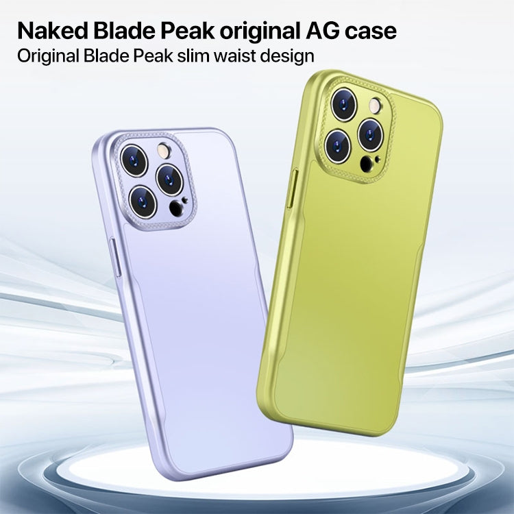 For iPhone 16 Plus Blade Slim AG Matte Shockproof Phone Case