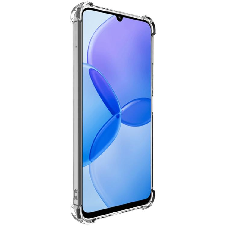For Xiaomi Poco M6 5G IMAK UX-4 Series Four-corner Shockproof Phone Case - Transparent