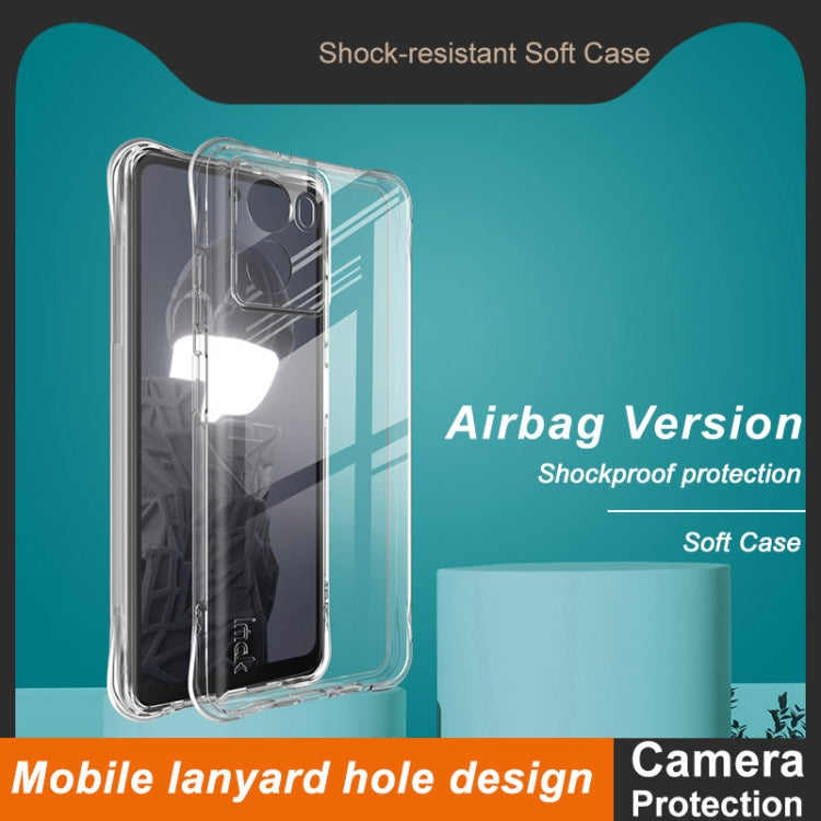 For HMD Fusion 5G imak Shockproof Airbag TPU Phone Case