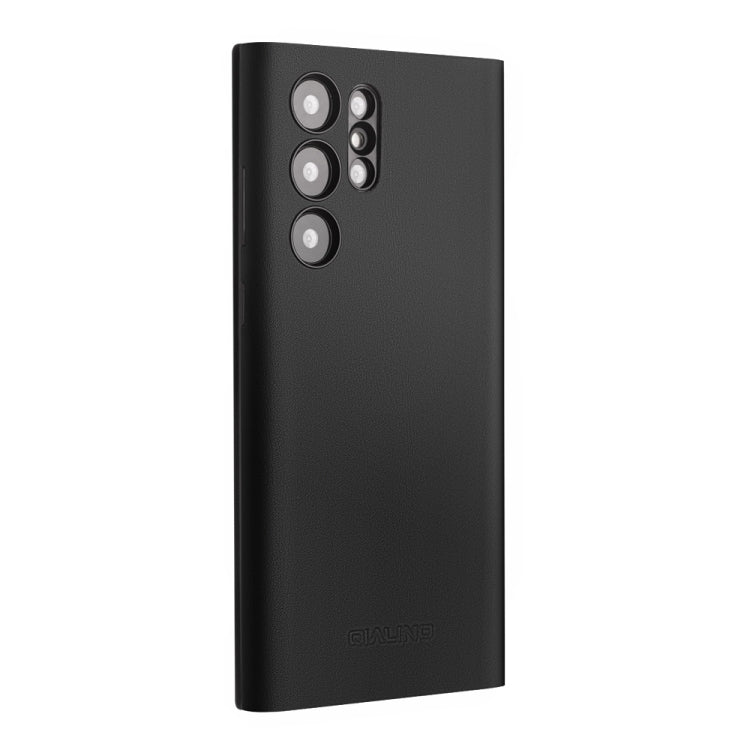 For Samsung Galaxy S24 Ultra 5G QIALINO Magnetic Genuine Leather Phone Case