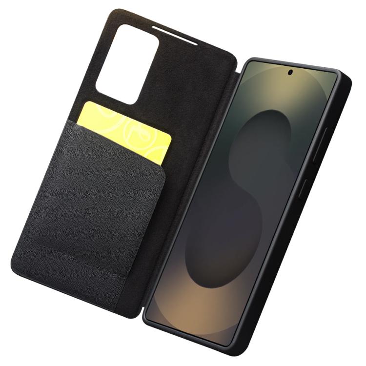 For Samsung Galaxy S25 Ultra 5G QIALINO Magnetic Genuine Leather Phone Case