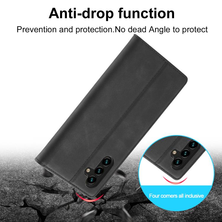 For Samsung Galaxy A36 5G LC.IMEEKE Strong Magnetism Microfiber Leather Phone Case