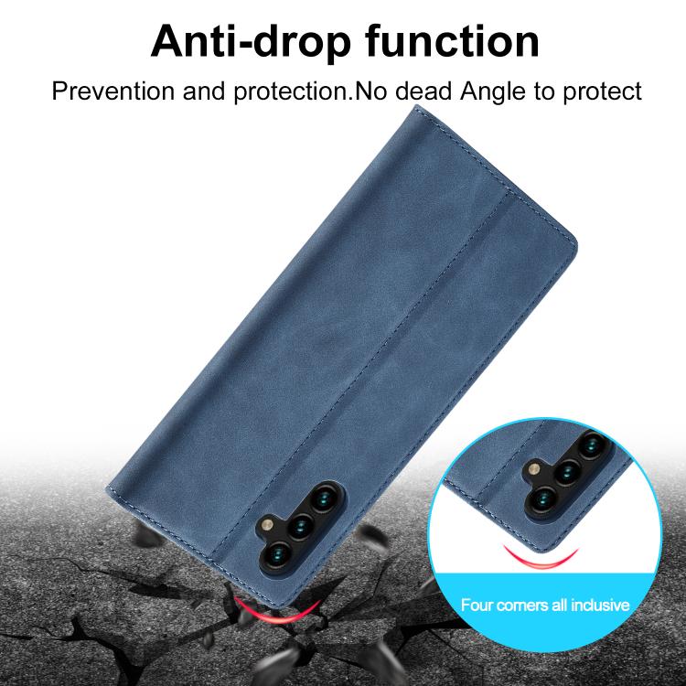 For Samsung Galaxy A56 5G LC.IMEEKE Strong Magnetism Microfiber Leather Phone Case