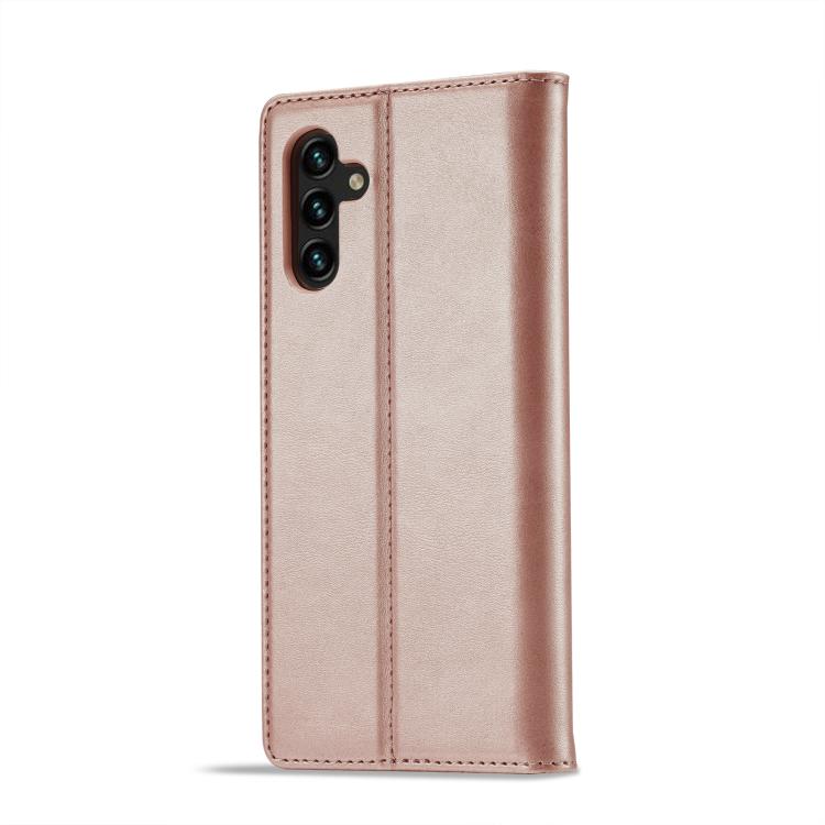 For Samsung Galaxy A56 5G LC.IMEEKE Strong Magnetism Microfiber Leather Phone Case