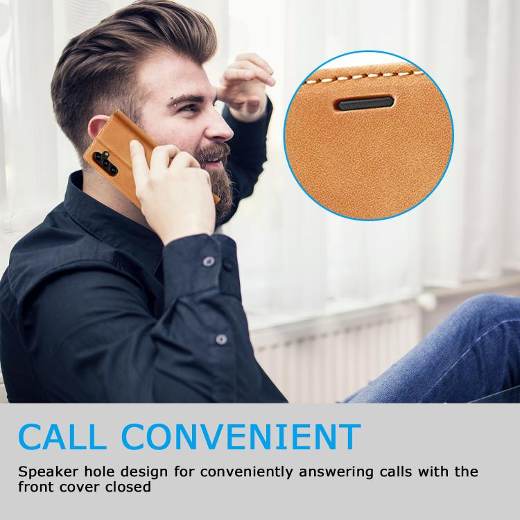 For Samsung Galaxy A56 5G LC.IMEEKE Strong Magnetism Microfiber Leather Phone Case