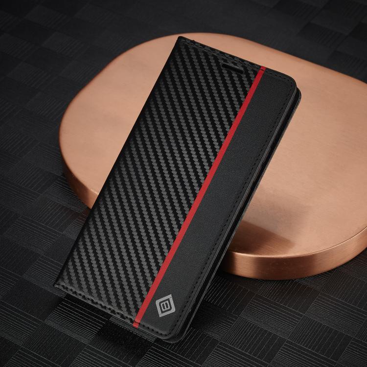 For Redmi Note 14 Pro 4G LC.IMEEKE Carbon Fiber Leather Phone Case