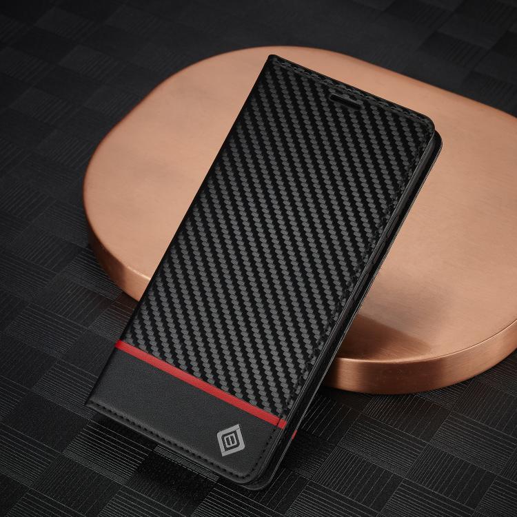 For Redmi Note 14 Pro 4G LC.IMEEKE Carbon Fiber Leather Phone Case