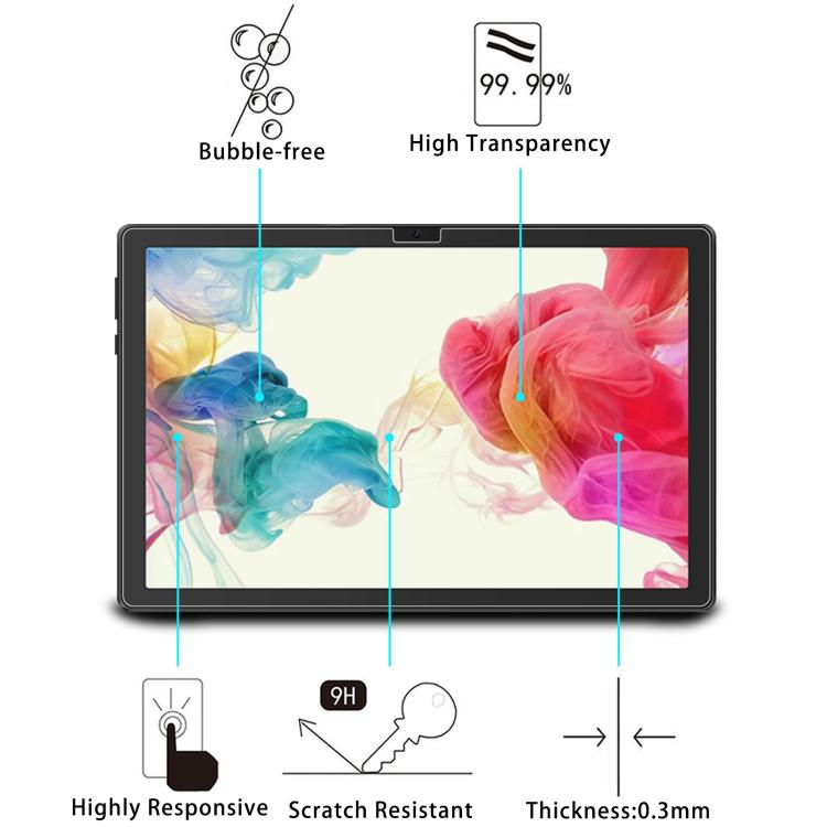 For BESTTAB Children Tablet 25pcs 9H 0.3mm Explosion-proof Tempered Glass Film