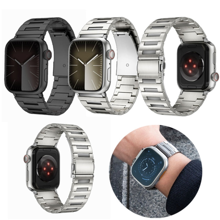For Apple Watch 46mm / 49mm / 45mm / 44mm Titanium Alloy Watch Band