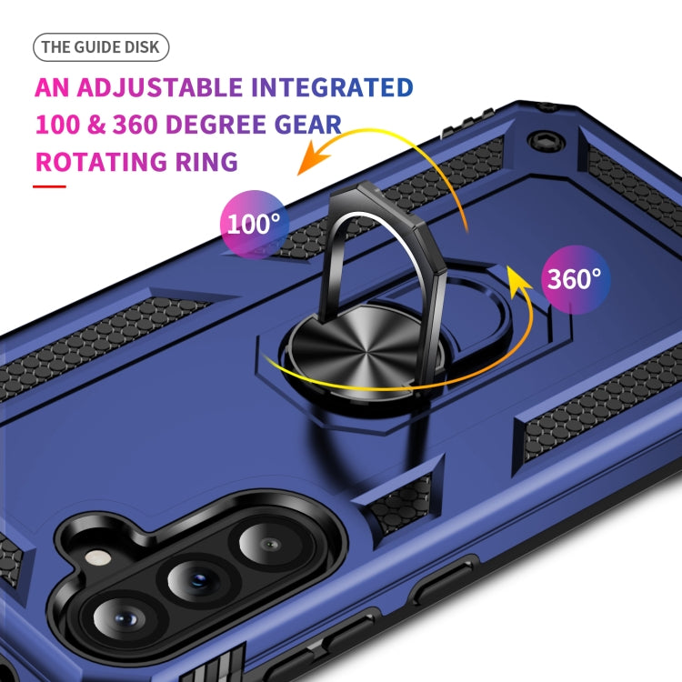 For Samsung Galaxy A36 5G Shockproof TPU + PC Phone Case with Holder