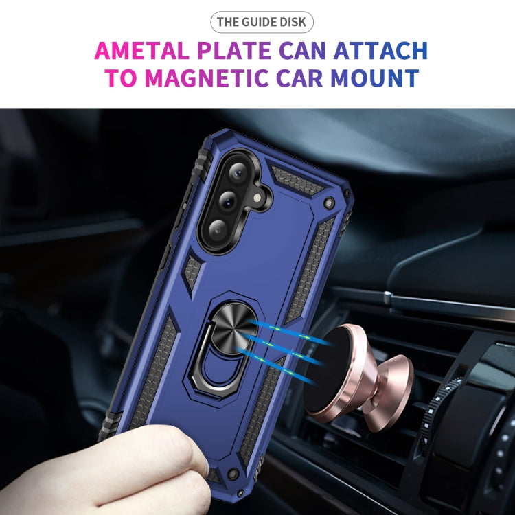 For Samsung Galaxy A36 5G Shockproof TPU + PC Phone Case with Holder