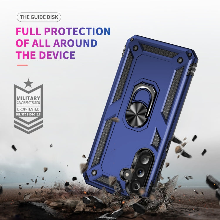 For Samsung Galaxy A36 5G Shockproof TPU + PC Phone Case with Holder