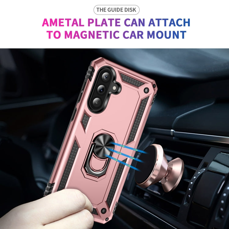 For Samsung Galaxy A36 5G Shockproof TPU + PC Phone Case with Holder