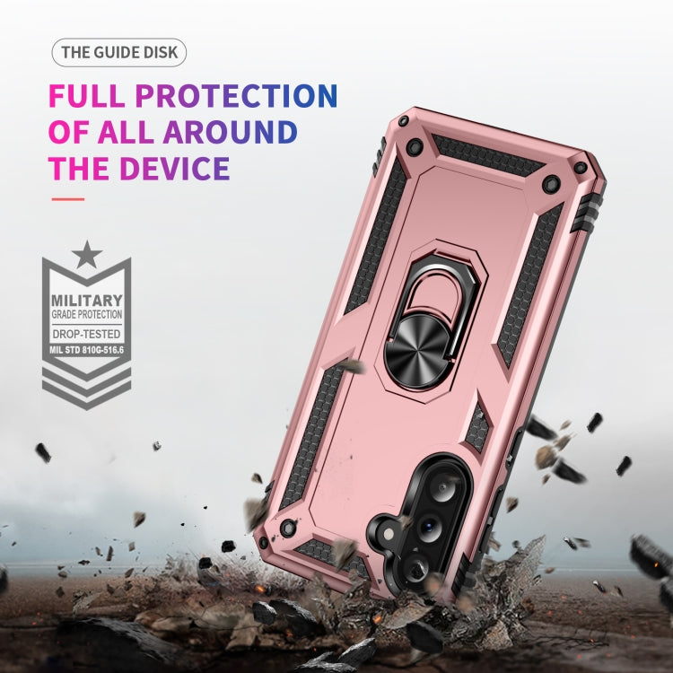 For Samsung Galaxy A36 5G Shockproof TPU + PC Phone Case with Holder