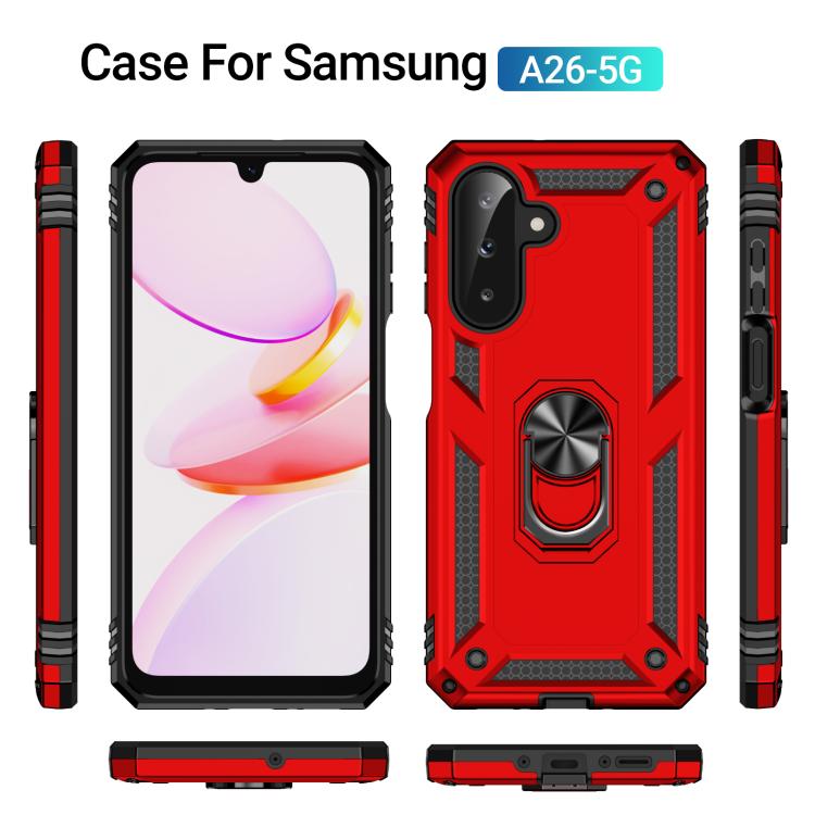 For Samsung Galaxy A26 5G / A17 5G Shockproof TPU + PC Phone Case with Holder