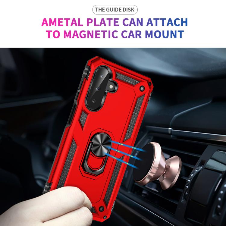 For Samsung Galaxy A26 5G / A17 5G Shockproof TPU + PC Phone Case with Holder