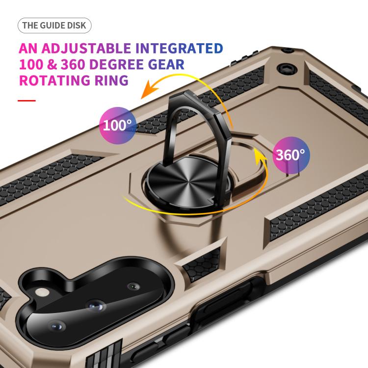 For Samsung Galaxy A26 5G / A17 5G Shockproof TPU + PC Phone Case with Holder