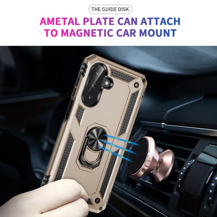 For Samsung Galaxy A26 5G / A17 5G Shockproof TPU + PC Phone Case with Holder