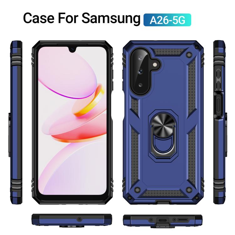 For Samsung Galaxy A26 5G / A17 5G Shockproof TPU + PC Phone Case with Holder